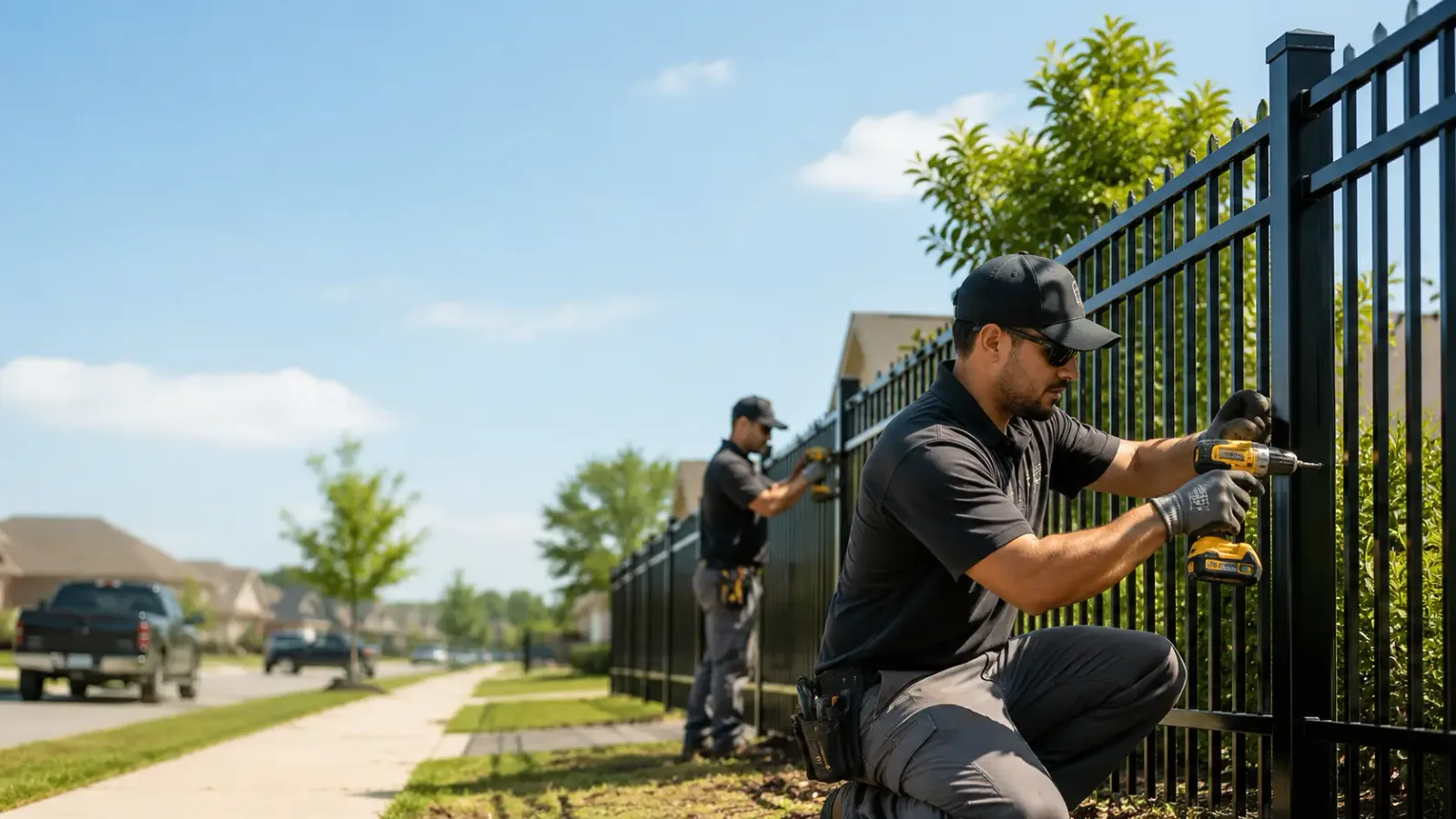 Metal Fence Installation in Varna, IL